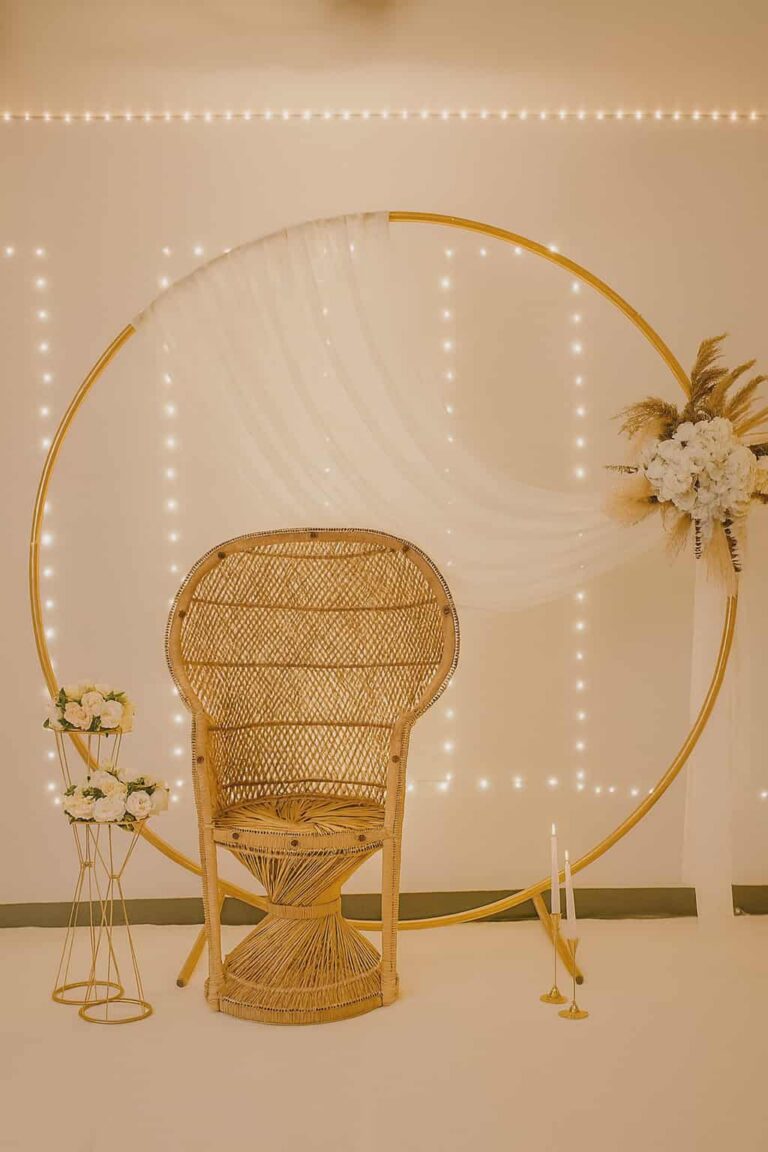 Location chaise Boho Peacock