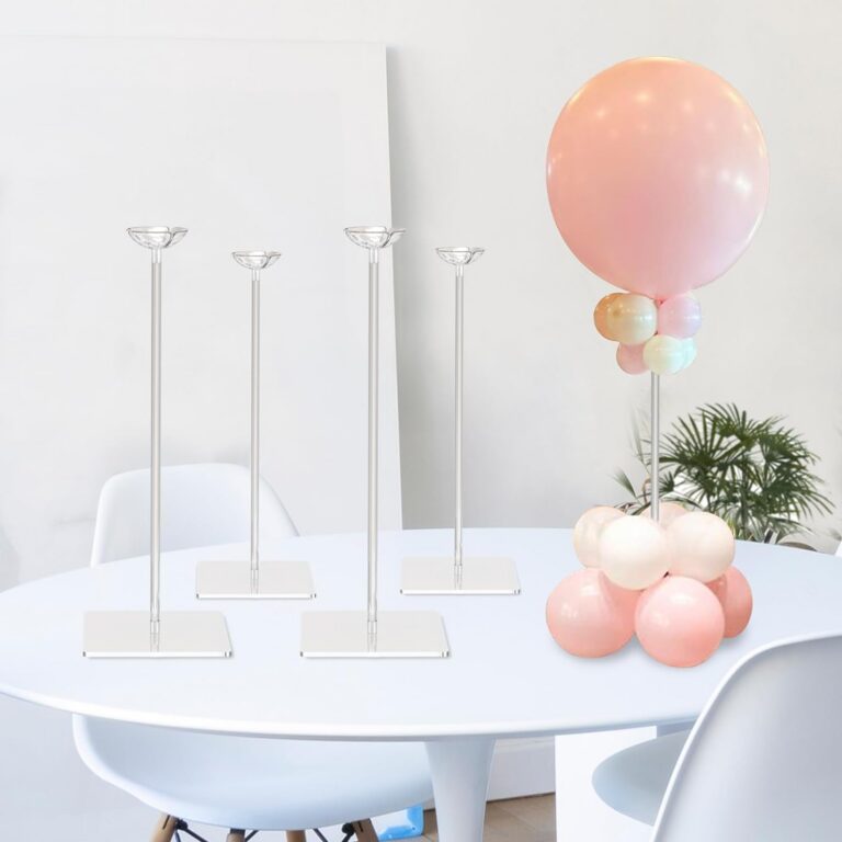 Location de support transparent pour centre de table à ballons